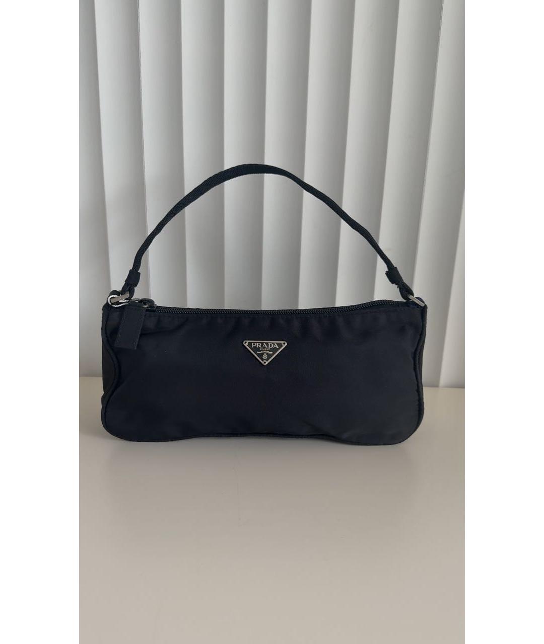 PRADA Черная сумка с короткими ручками, фото 8