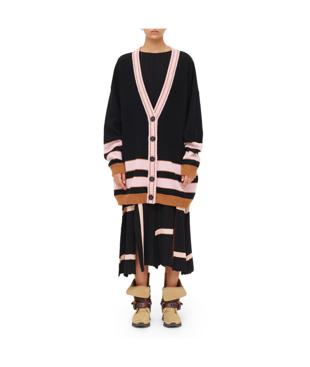 LOEWE Черный кардиган, фото 2