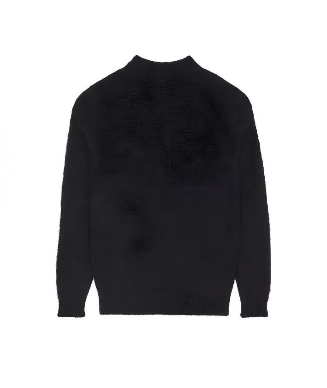 SAINT LAURENT Черный шерстяной джемпер / свитер, фото 2