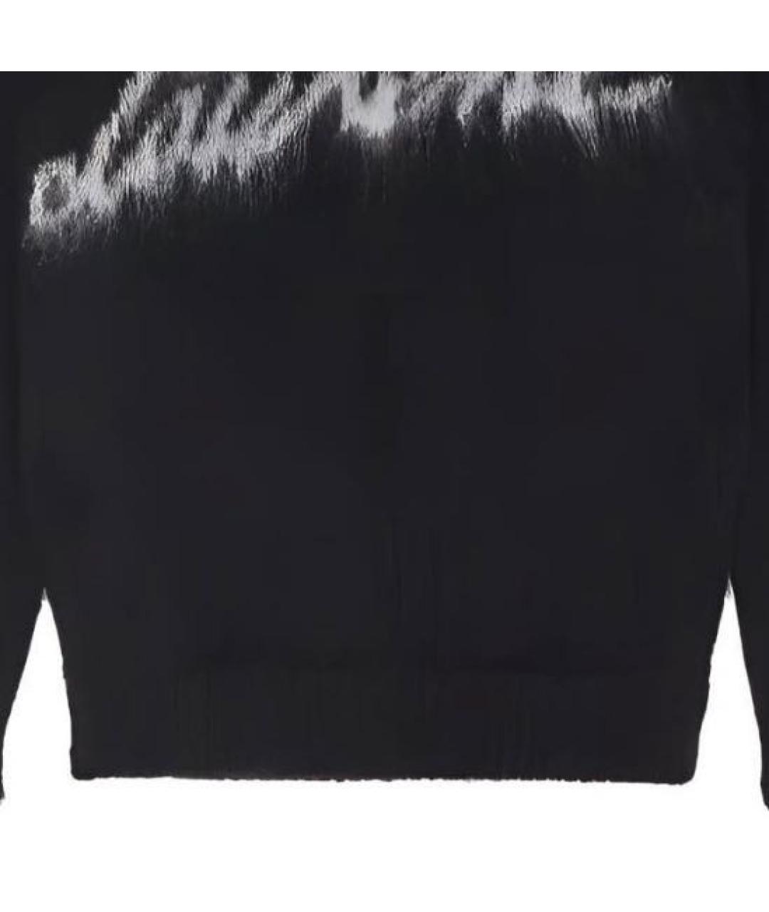 SAINT LAURENT Черный шерстяной джемпер / свитер, фото 5