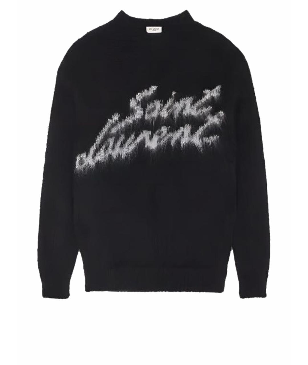 SAINT LAURENT Черный шерстяной джемпер / свитер, фото 1