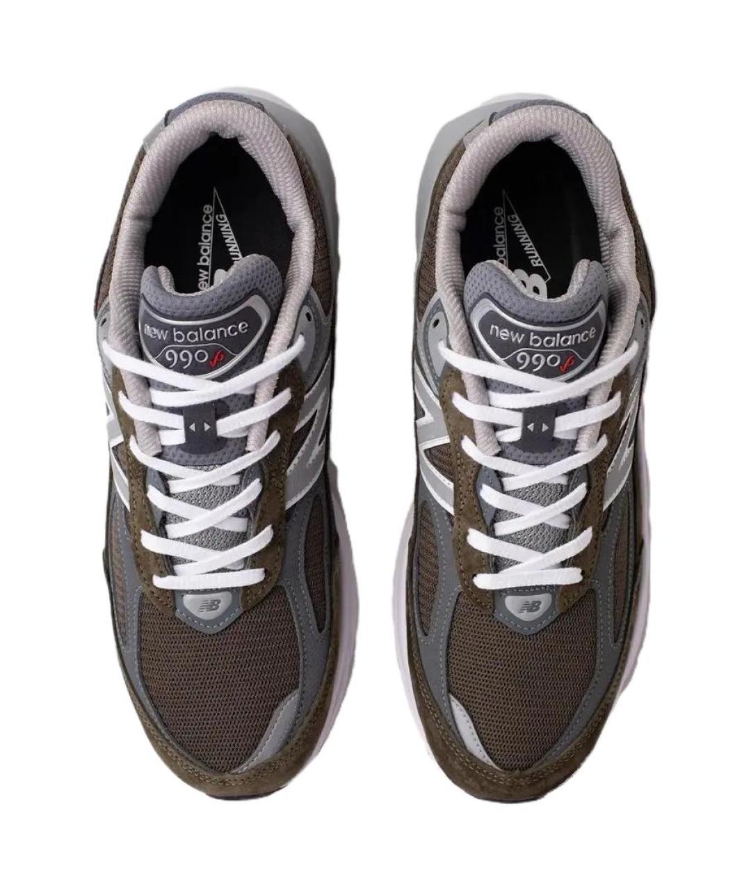 NEW BALANCE Серые кроссовки, фото 4