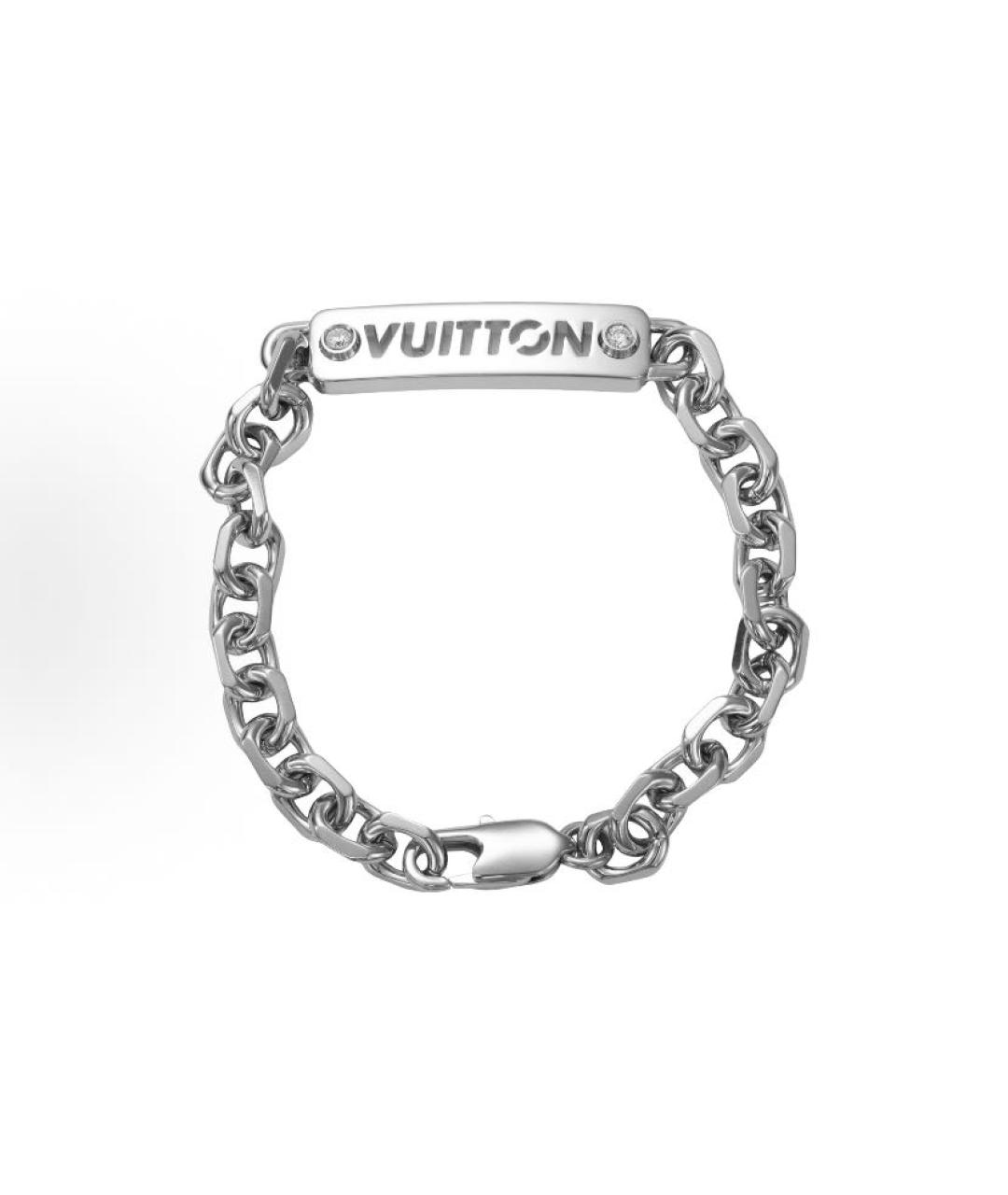 LOUIS VUITTON Серебрянный браслет, фото 3