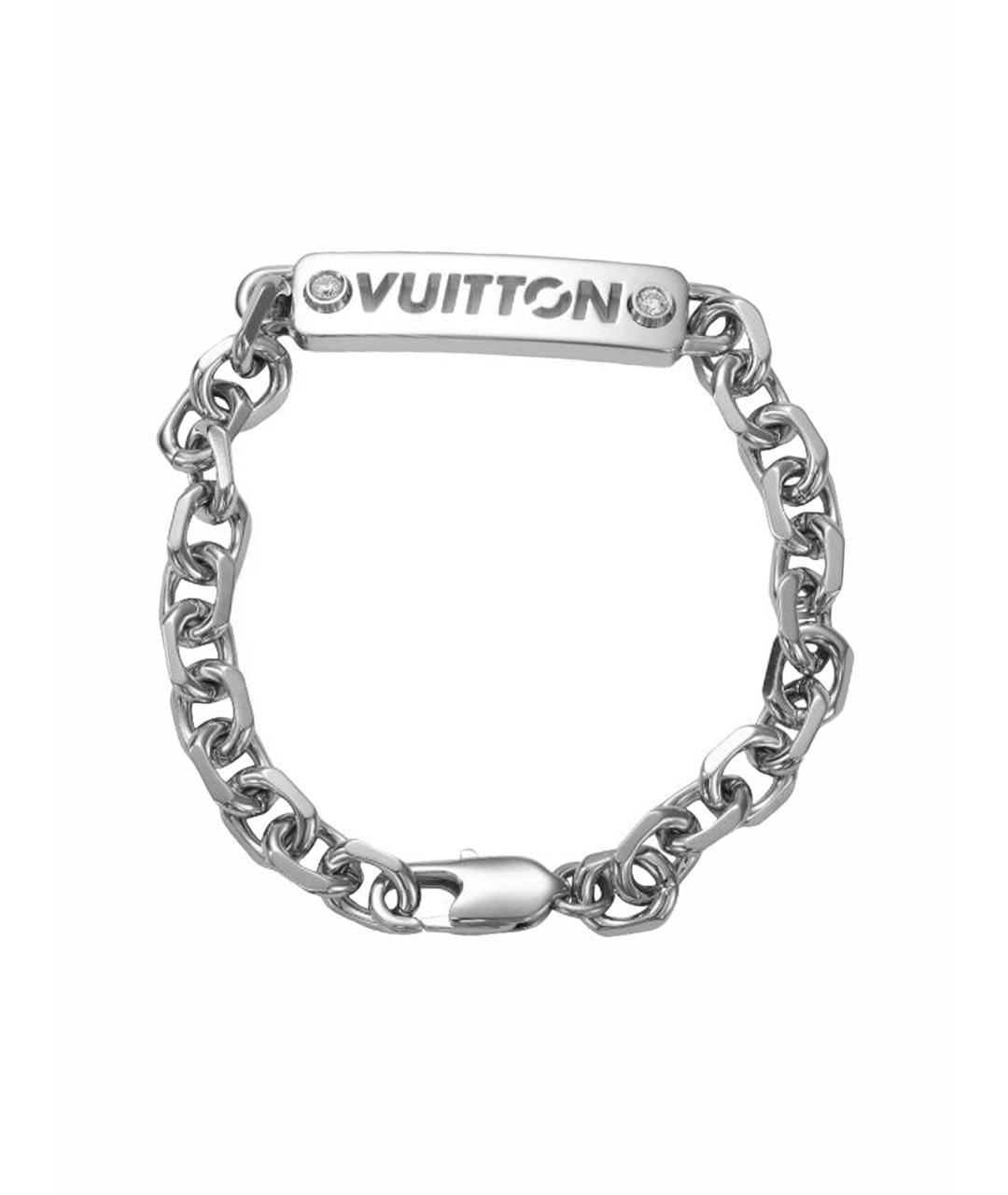 LOUIS VUITTON Серебрянный браслет, фото 1