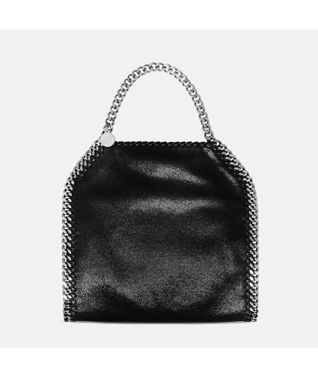 STELLA MCCARTNEY Черная сумка с короткими ручками, фото 6