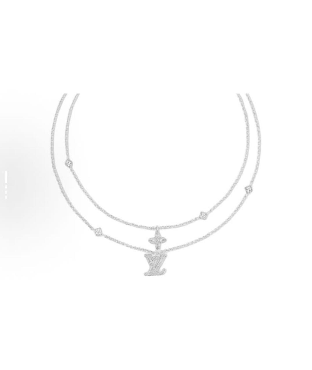 LOUIS VUITTON Серебряная подвеска, фото 1