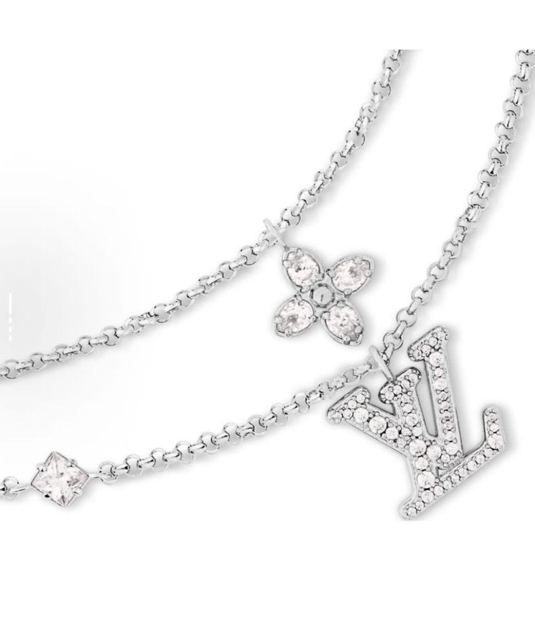 LOUIS VUITTON Серебряная подвеска, фото 3