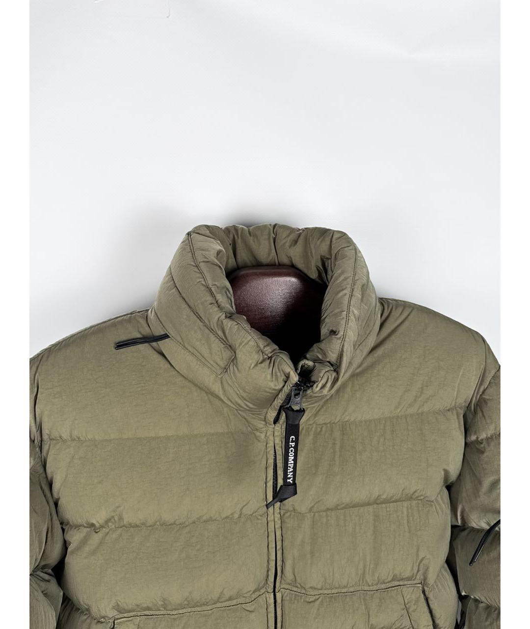 CP COMPANY Хаки полиамидовый пуховик, фото 3