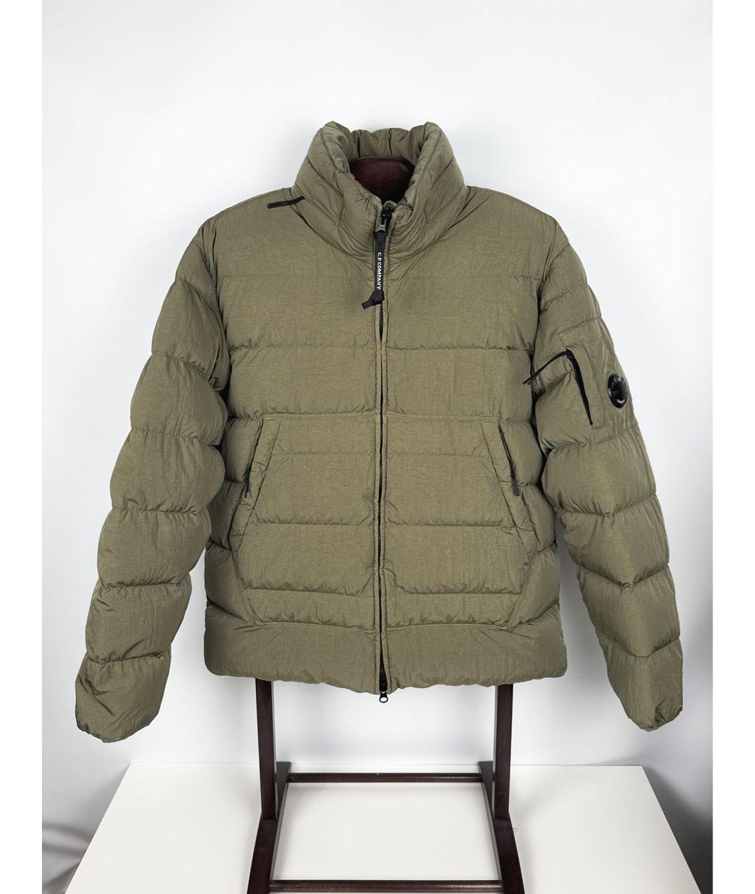 CP COMPANY Хаки полиамидовый пуховик, фото 9
