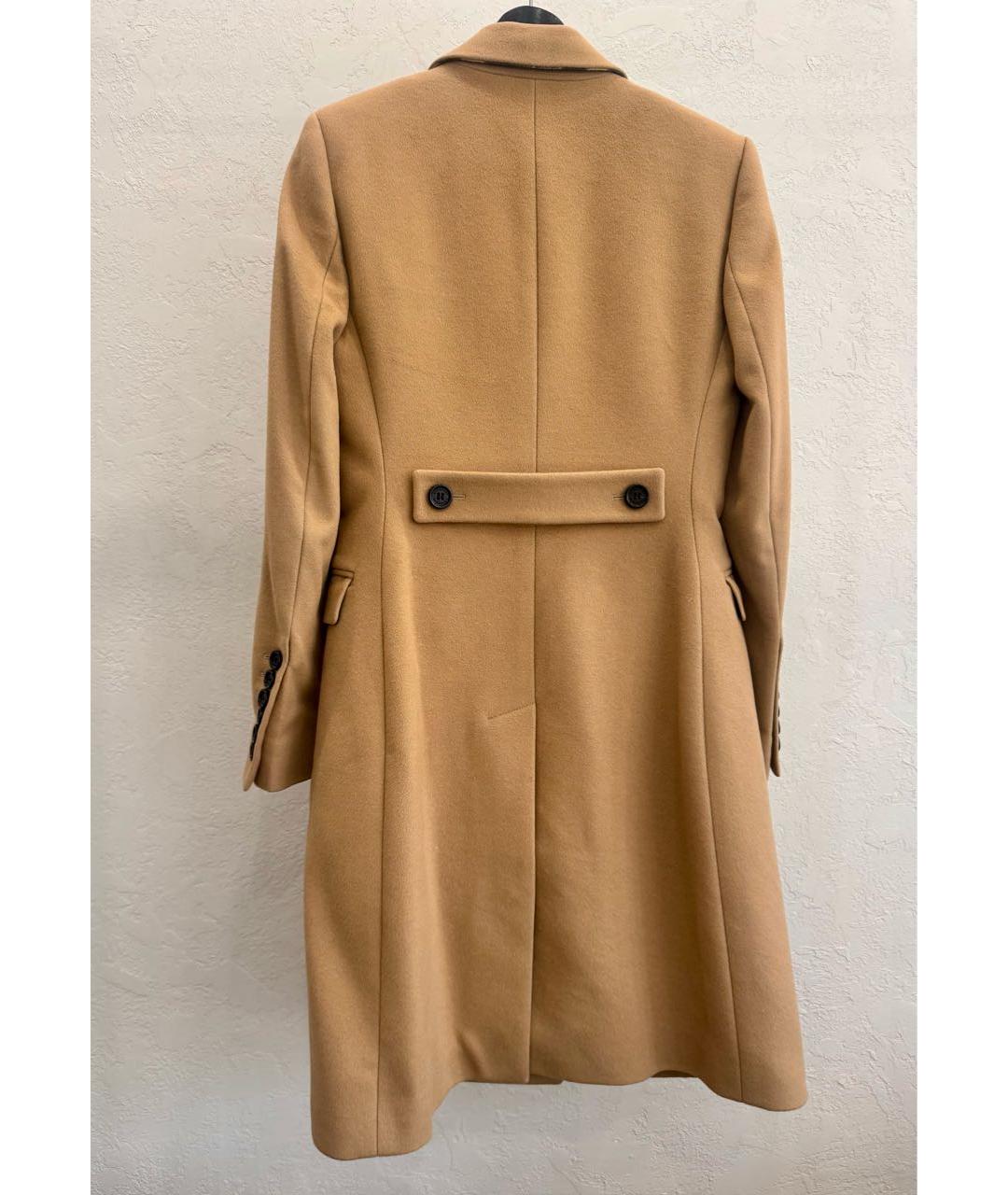 BURBERRY Бежевое шерстяное пальто, фото 2