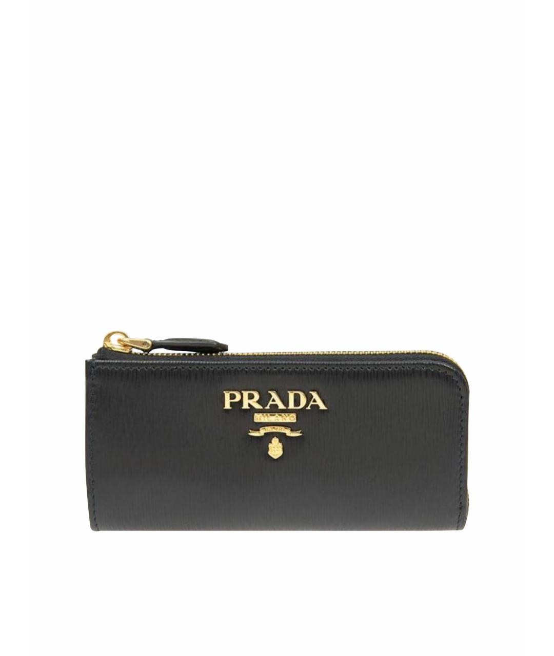 PRADA Черная ключница, фото 1