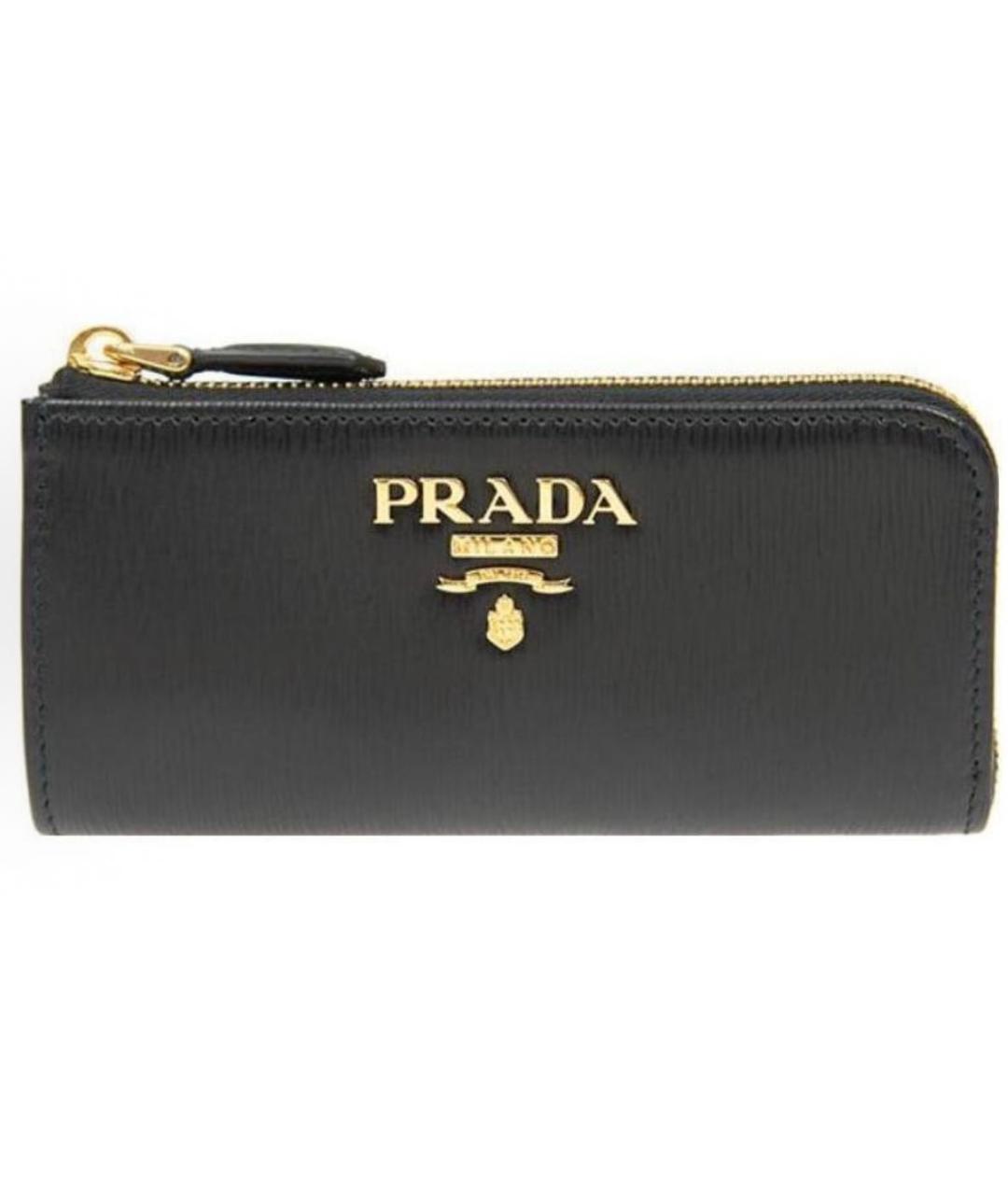 PRADA Черная ключница, фото 6