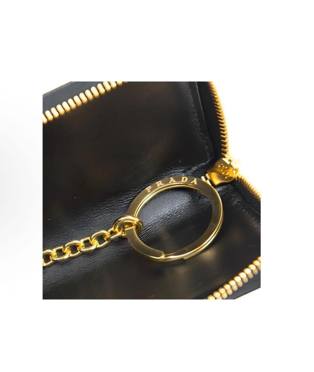 PRADA Черная ключница, фото 4