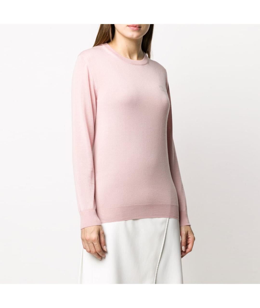 LOEWE Розовый джемпер / свитер, фото 4