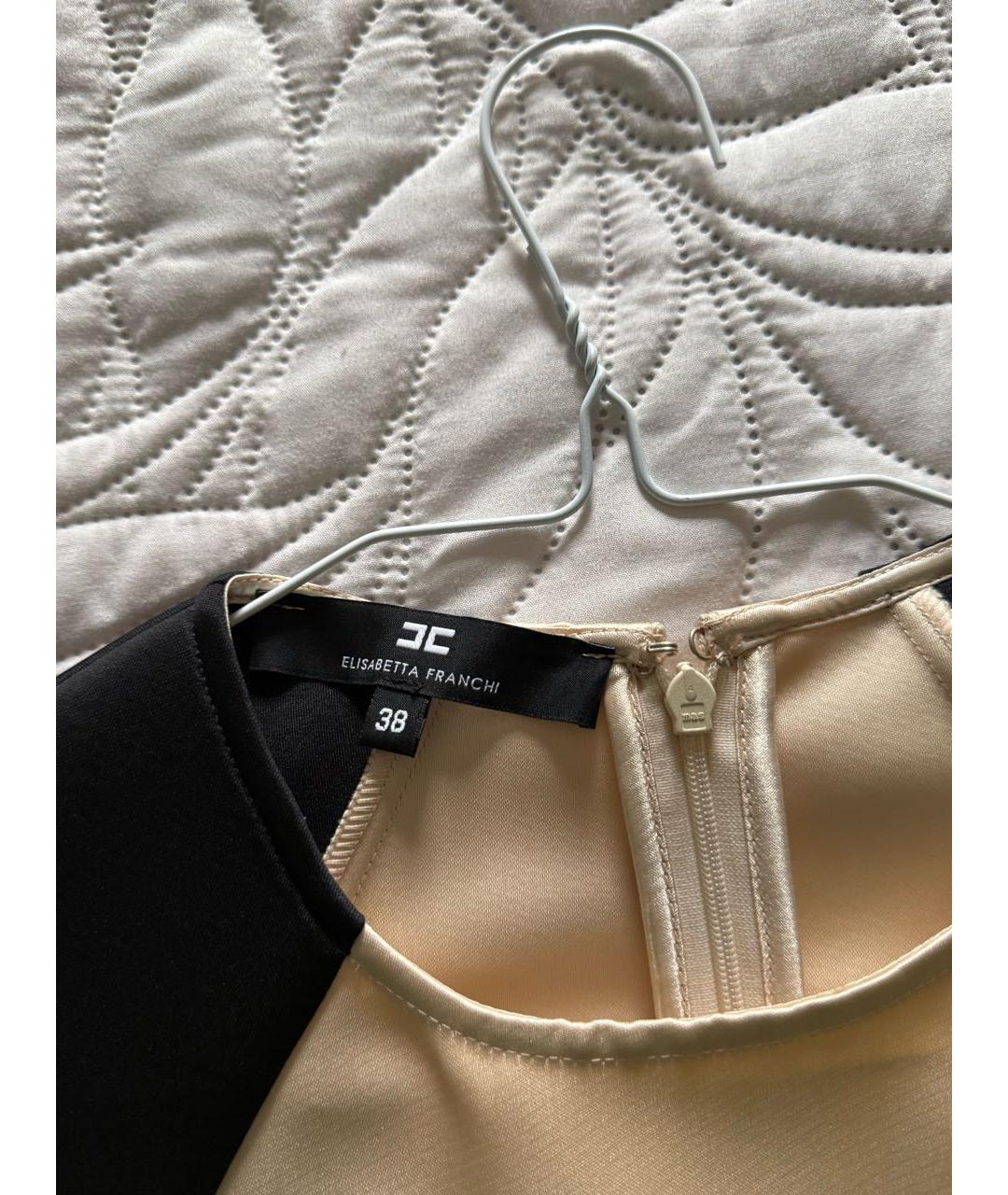 ELISABETTA FRANCHI Мульти коктейльное платье, фото 3