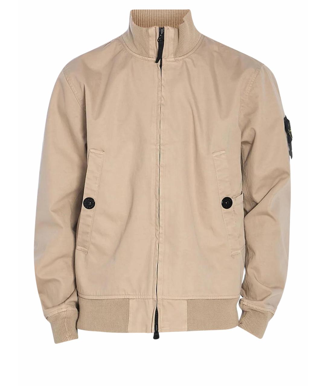 STONE ISLAND Бежевая куртка, фото 1