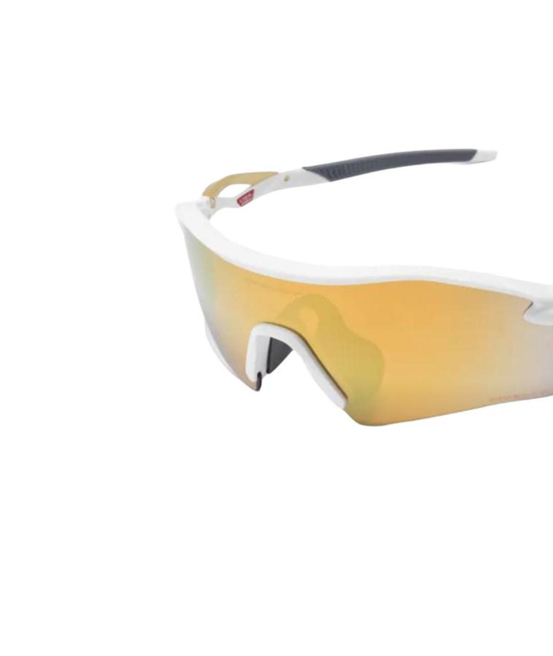 OAKLEY Белые пластиковые солнцезащитные очки, фото 3