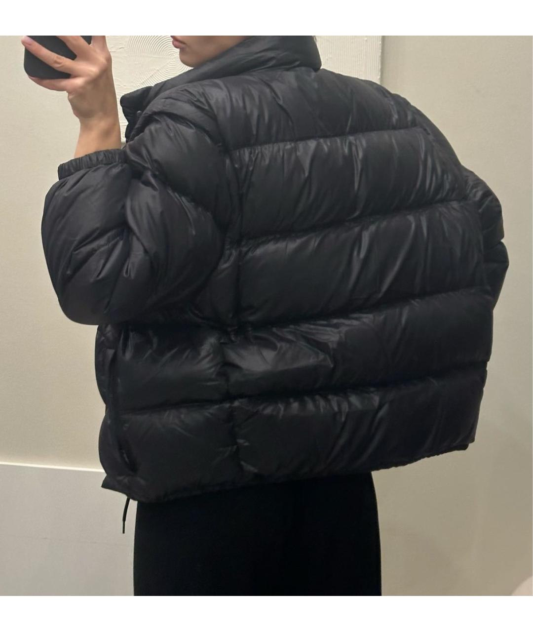 PRADA Черная полиэстеровая куртка, фото 7