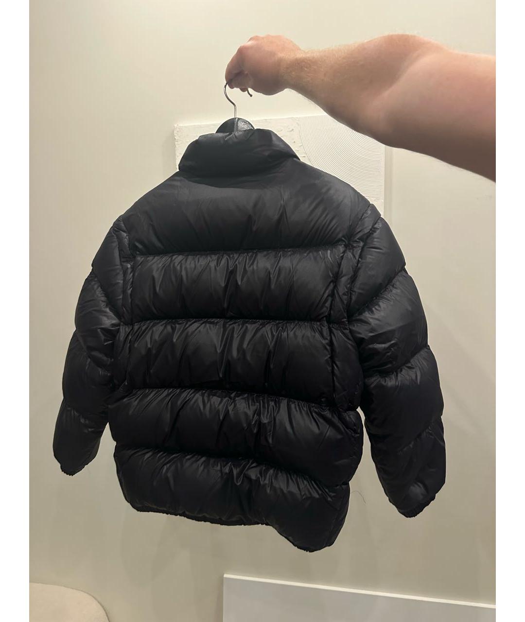 PRADA Черная полиэстеровая куртка, фото 2