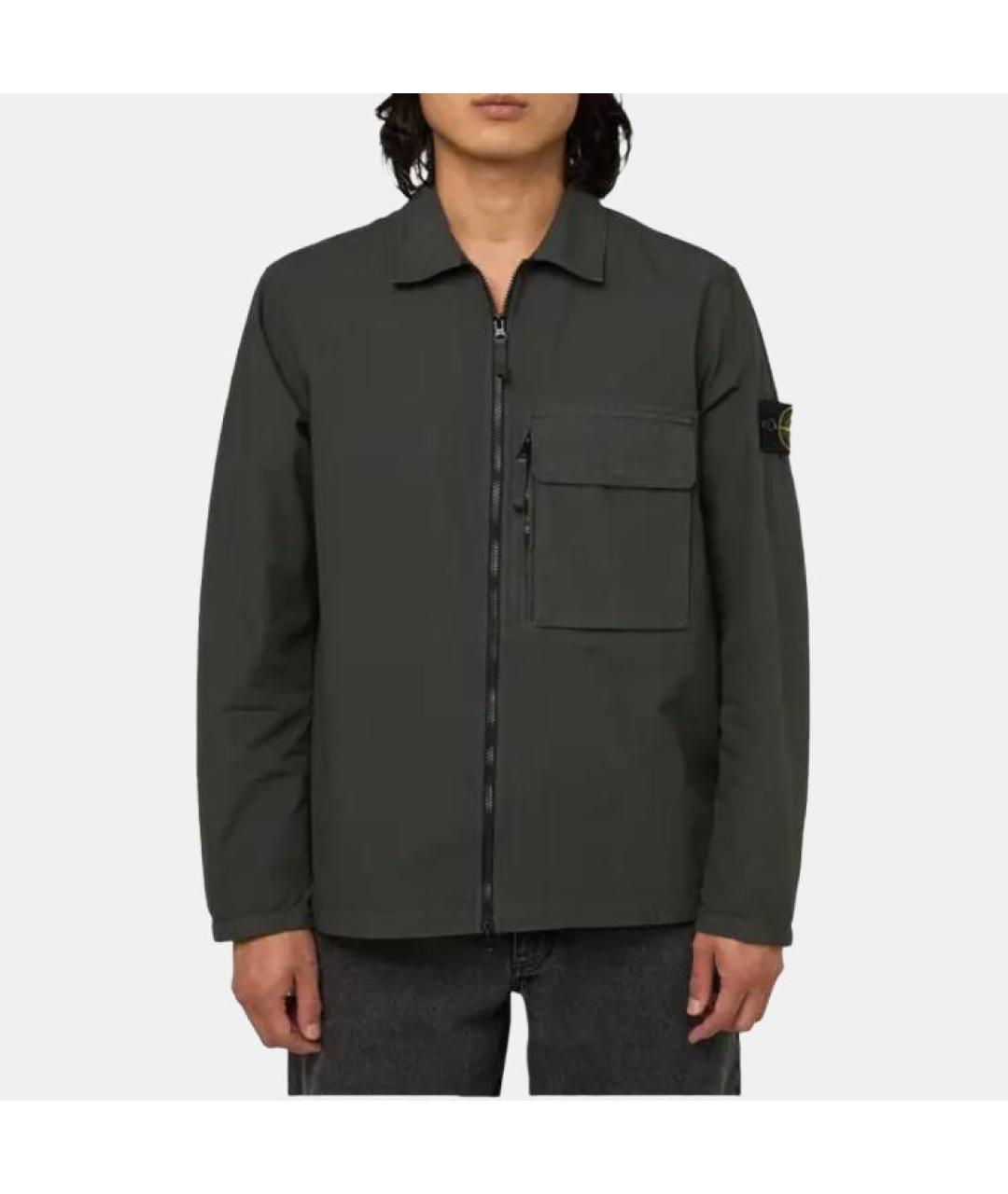 STONE ISLAND Серая куртка, фото 2