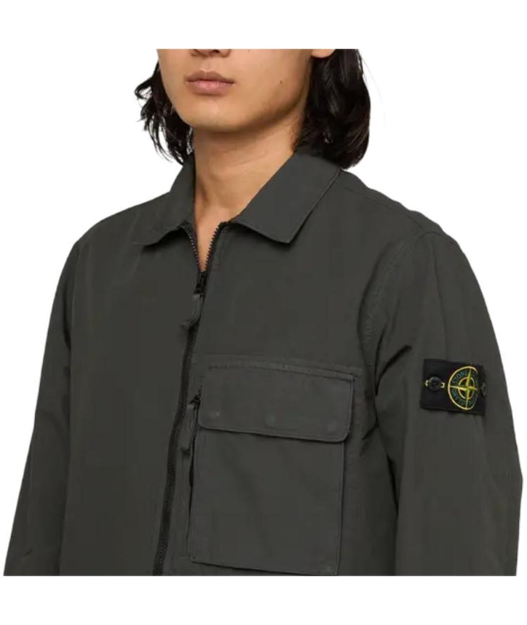 STONE ISLAND Серая куртка, фото 5