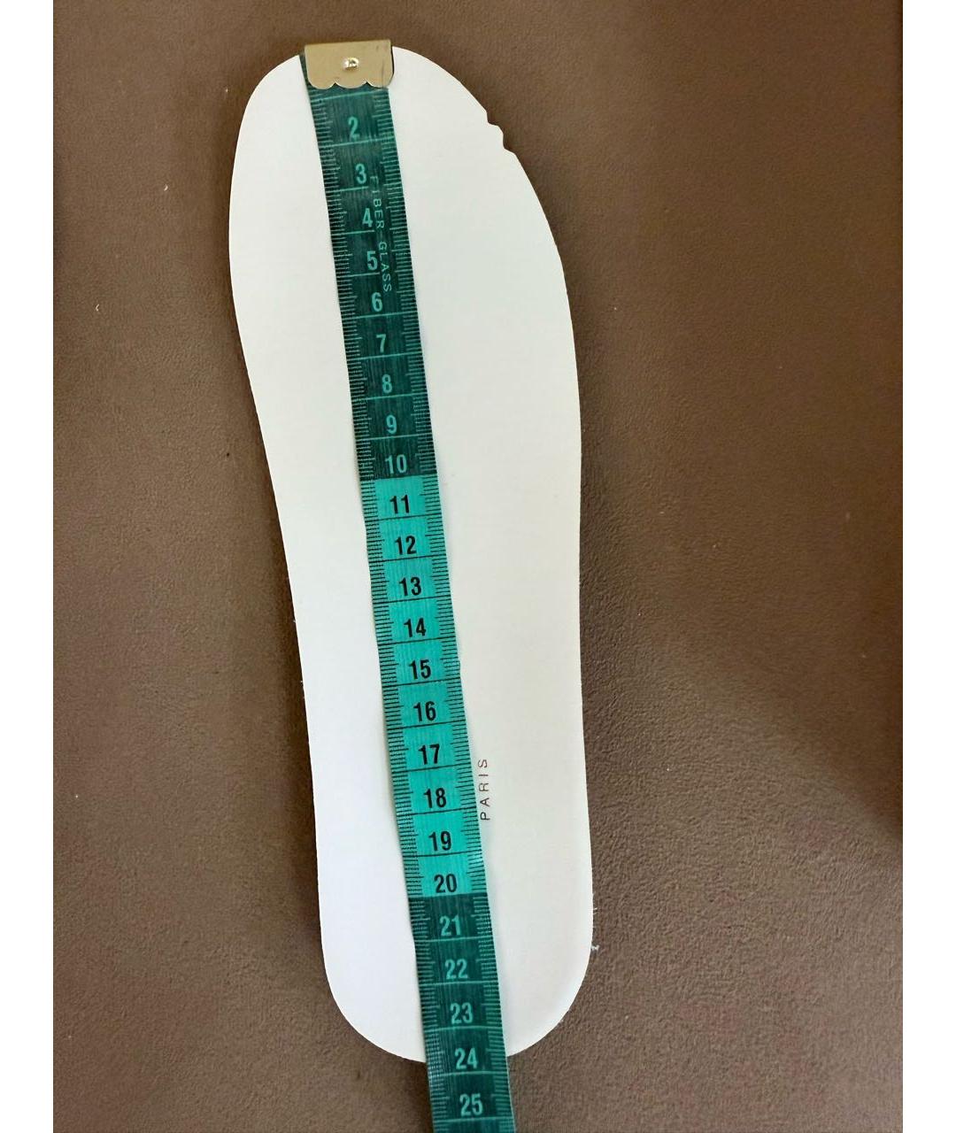 CHRISTIAN DIOR Мульти кожаные кеды, фото 8