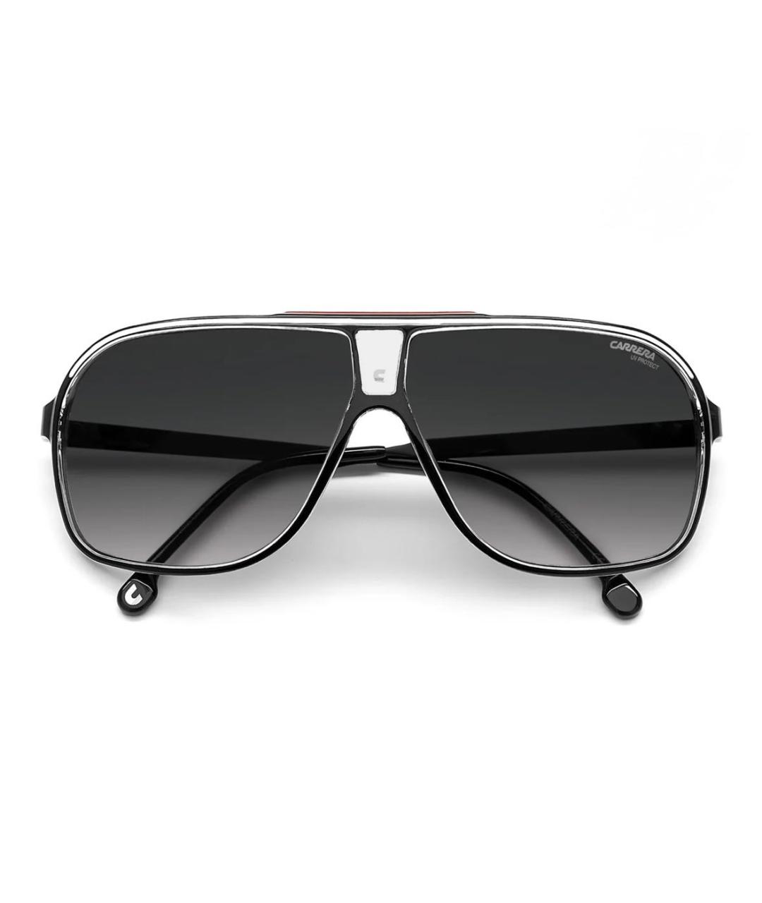 CARRERA Y CARRERA Черные металлические солнцезащитные очки, фото 4