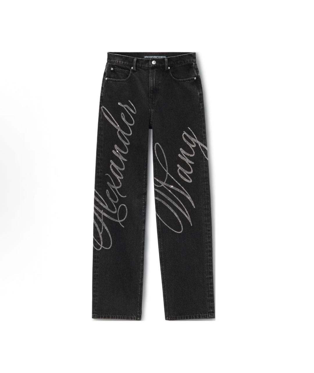 ALEXANDER WANG Черные прямые джинсы, фото 2