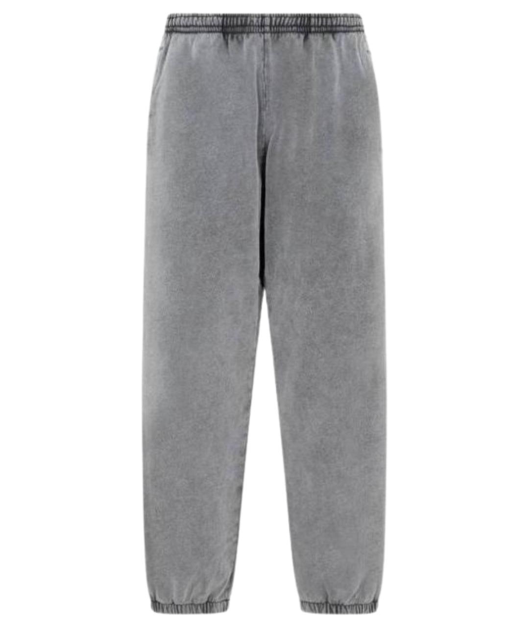 ACNE STUDIOS Серые хлопковые прямые джинсы, фото 1