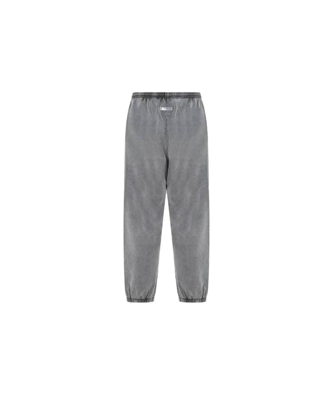 ACNE STUDIOS Серые хлопковые прямые джинсы, фото 2