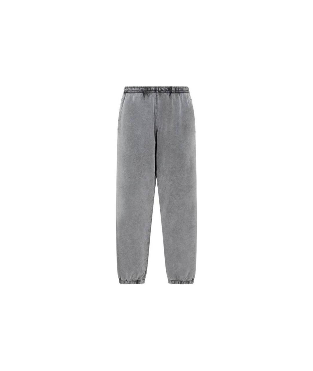 ACNE STUDIOS Серые хлопковые прямые джинсы, фото 6