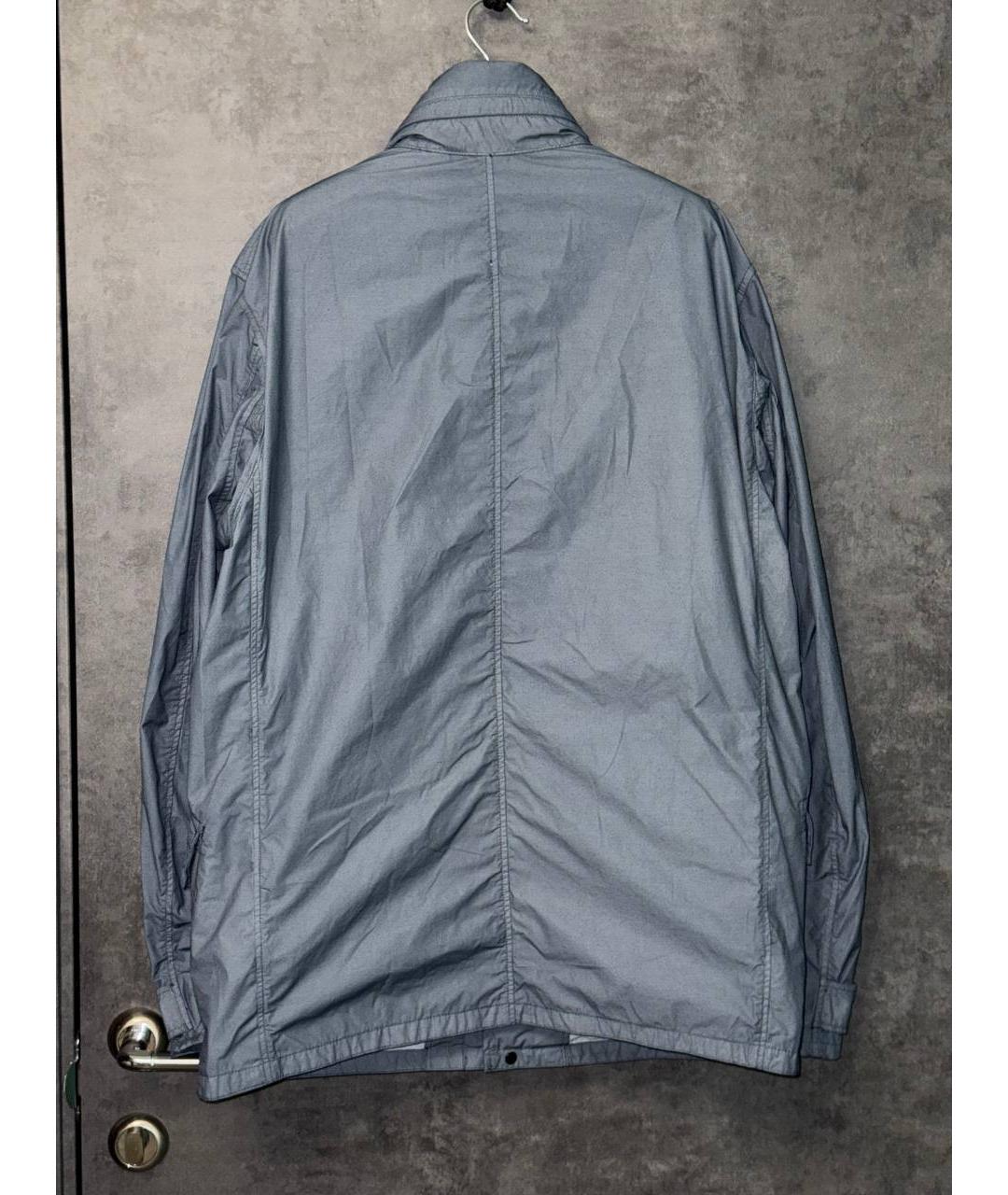 STONE ISLAND Синяя полиамидовая куртка, фото 3