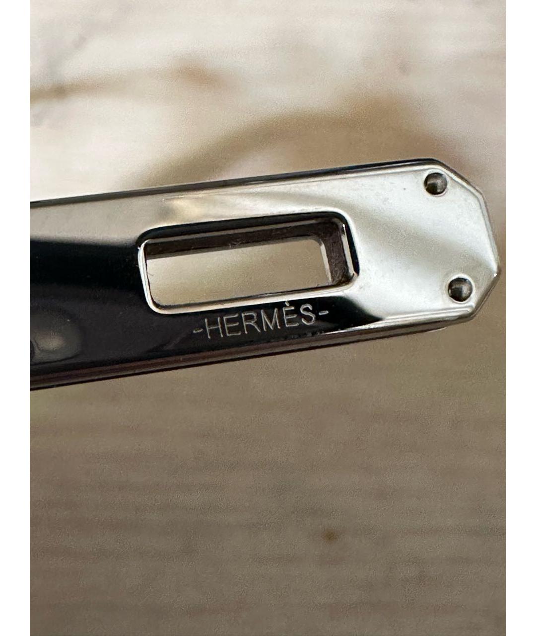 HERMES Оранжевый брелок, фото 4