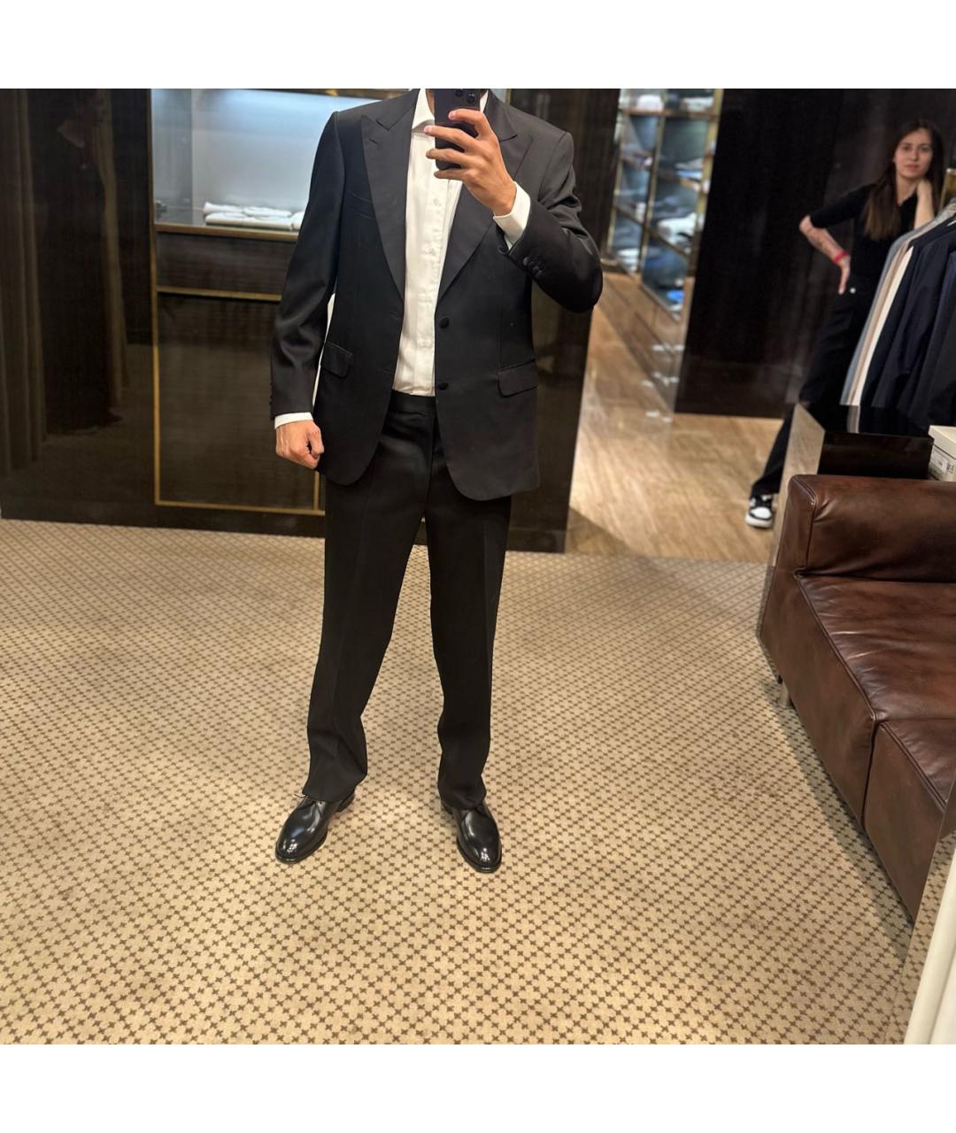 BRIONI Черный классический костюм, фото 6