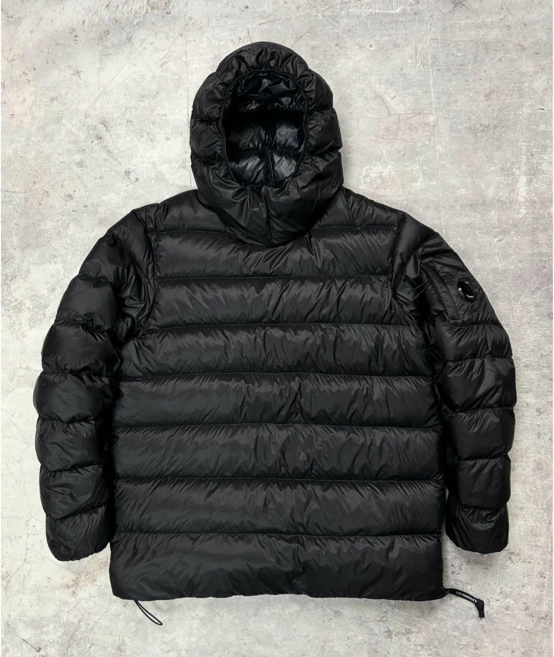 CP COMPANY Черный полиамидовый пуховик, фото 9