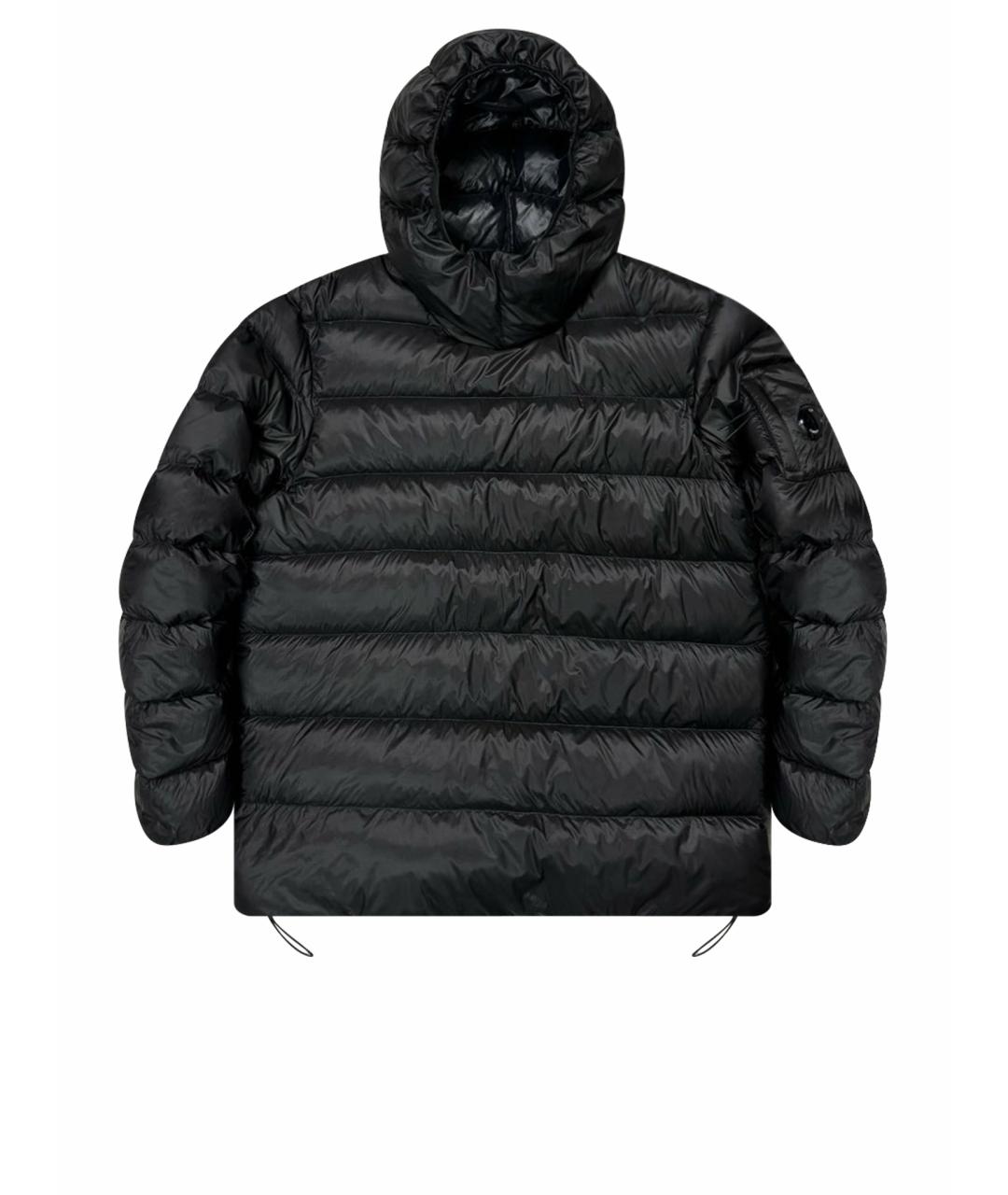 CP COMPANY Черный полиамидовый пуховик, фото 1