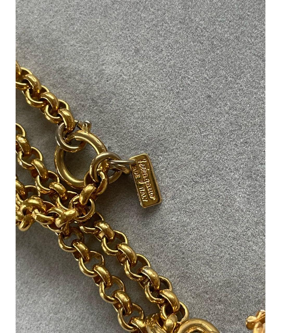 FERRAGAMO Золотая металлическая подвеска, фото 2