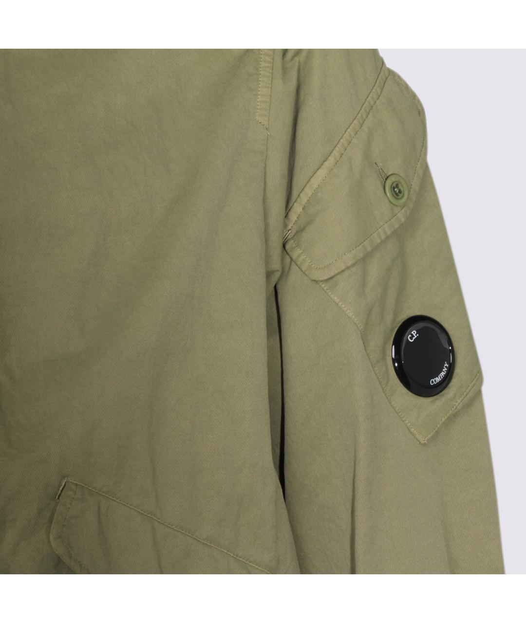CP COMPANY Зеленая полиамидовая куртка, фото 2