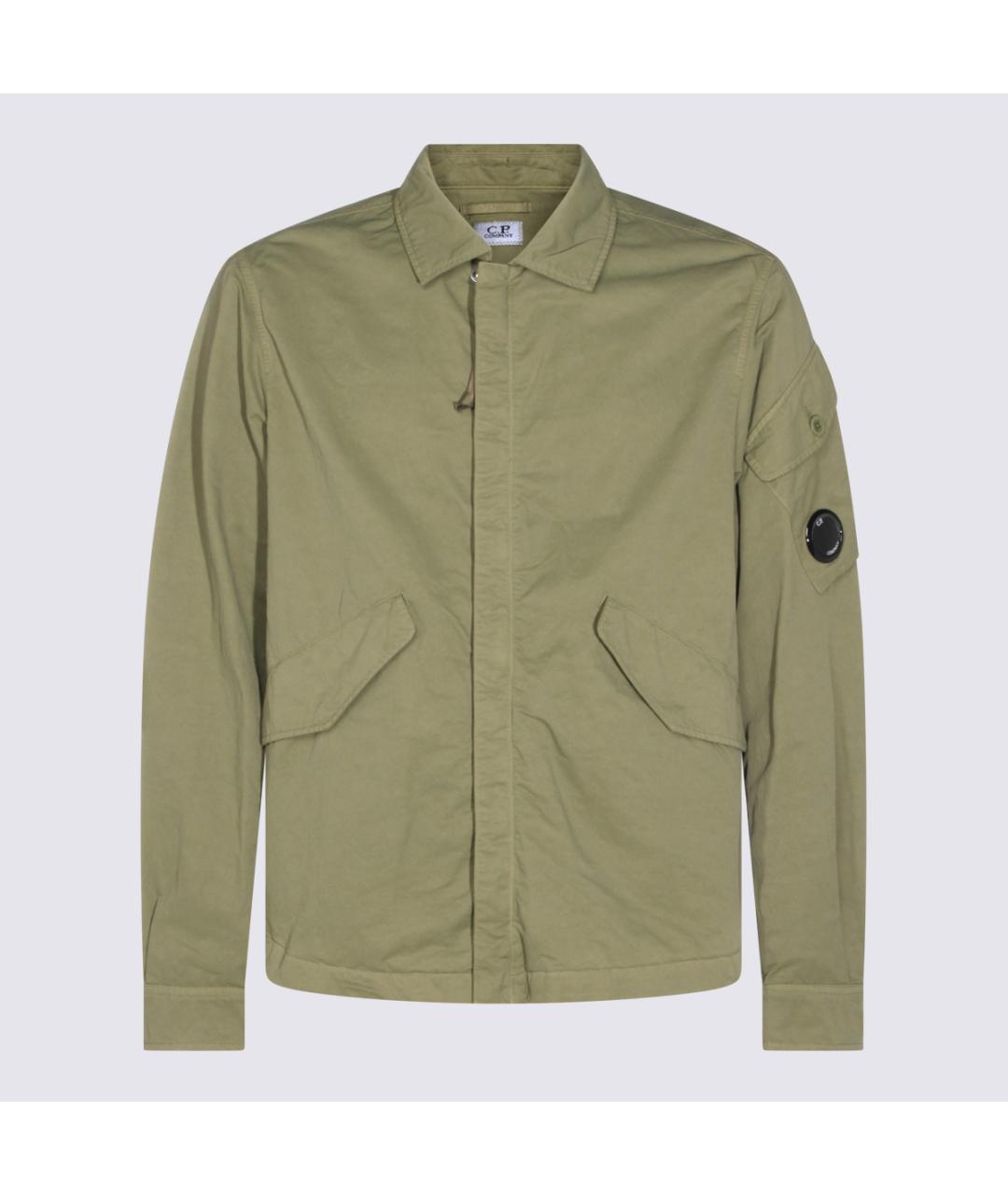 CP COMPANY Зеленая полиамидовая куртка, фото 4