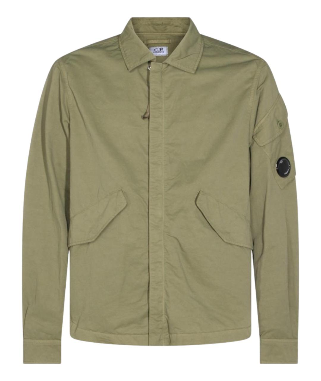 CP COMPANY Зеленая полиамидовая куртка, фото 1