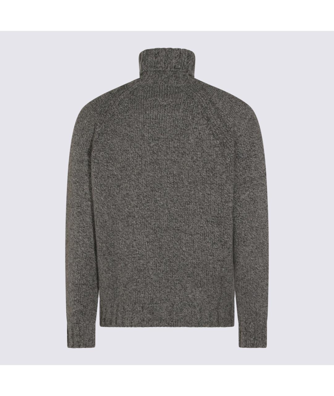 ZEGNA Серый кашемировый джемпер / свитер, фото 2