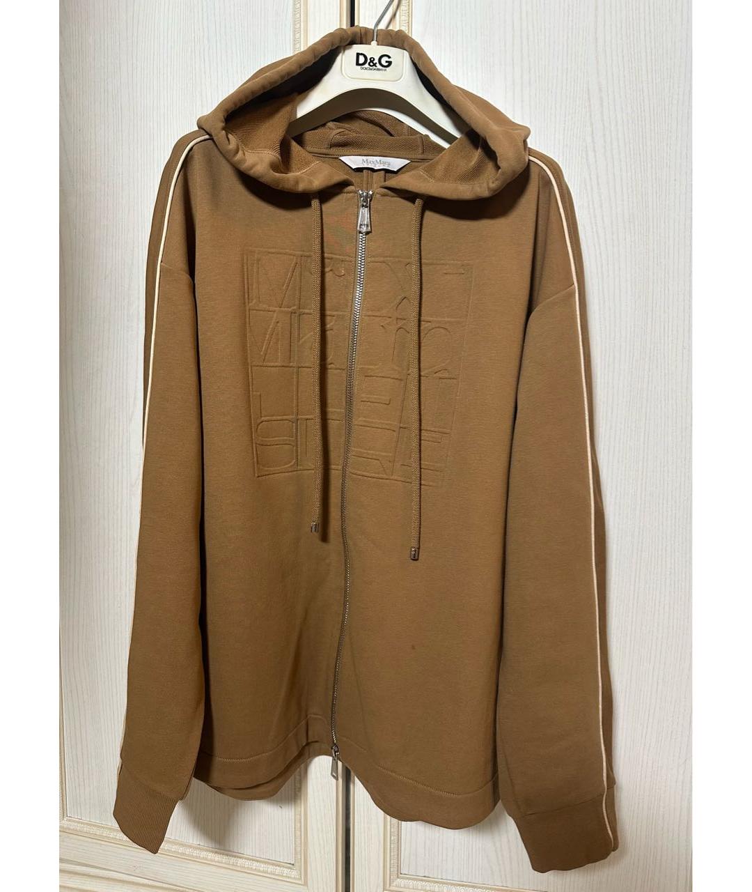 MAX MARA Горчичный хлопковый костюм с брюками, фото 4