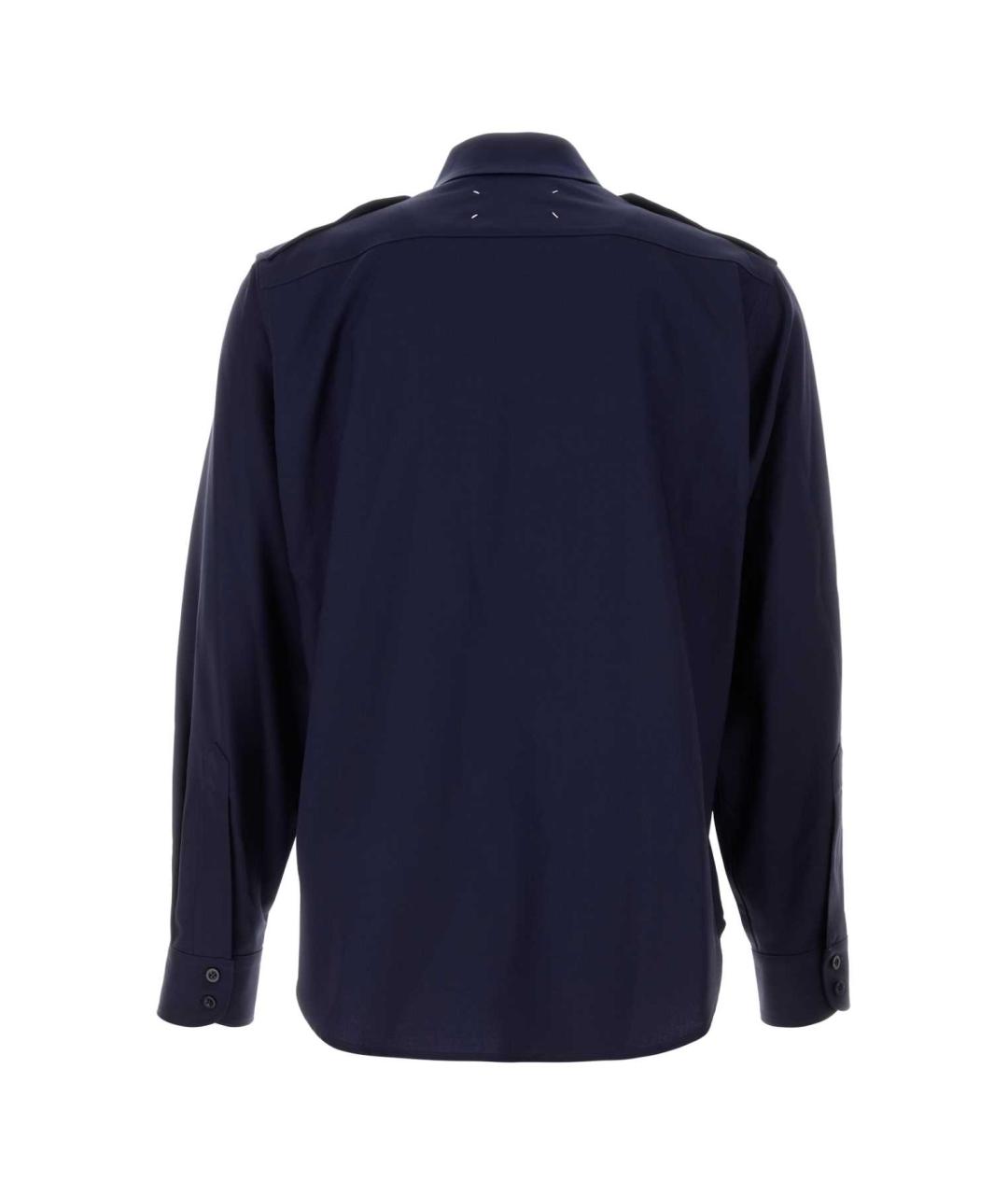 MAISON MARGIELA Синяя кэжуал рубашка, фото 2