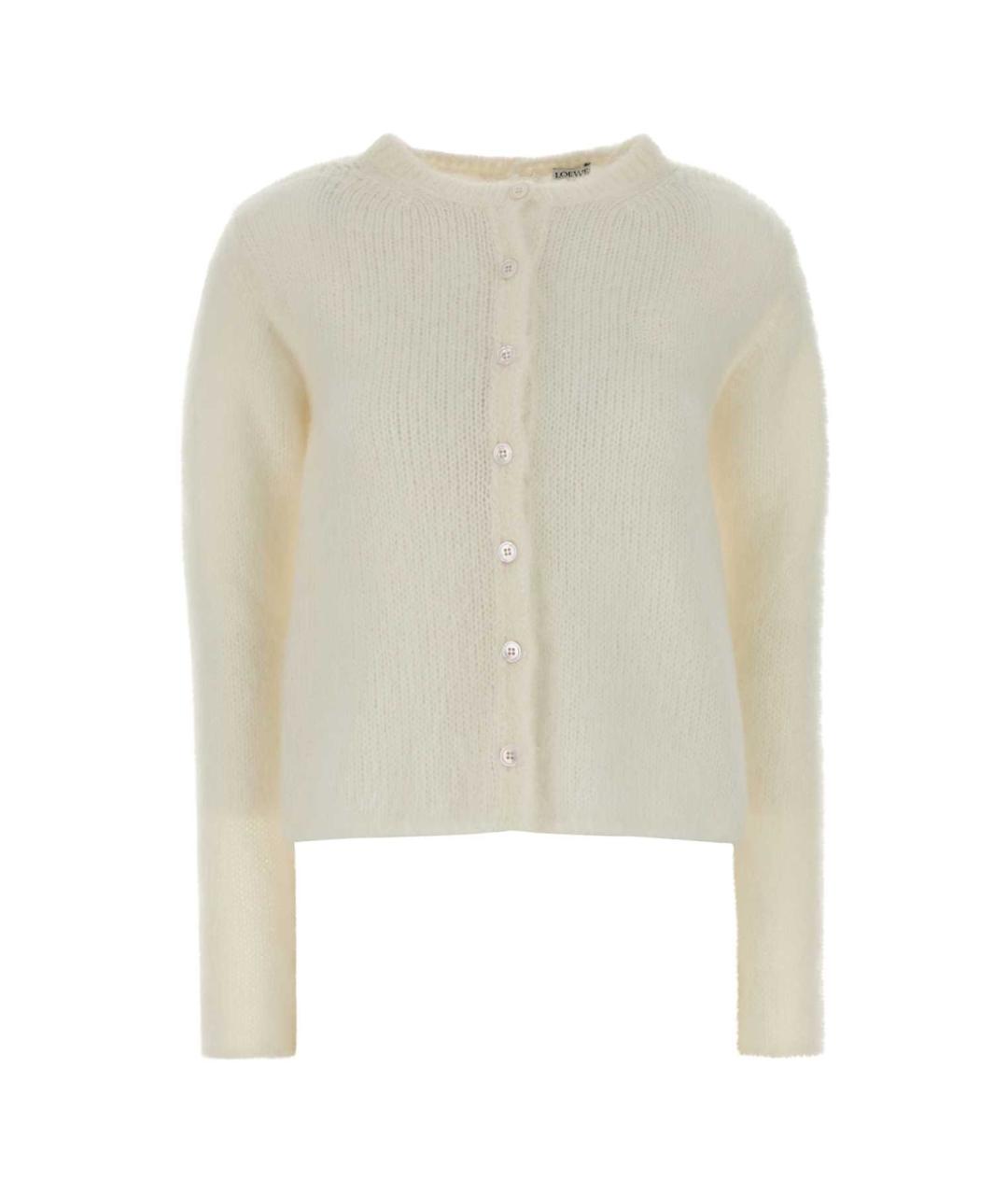 LOEWE Белый кардиган, фото 1