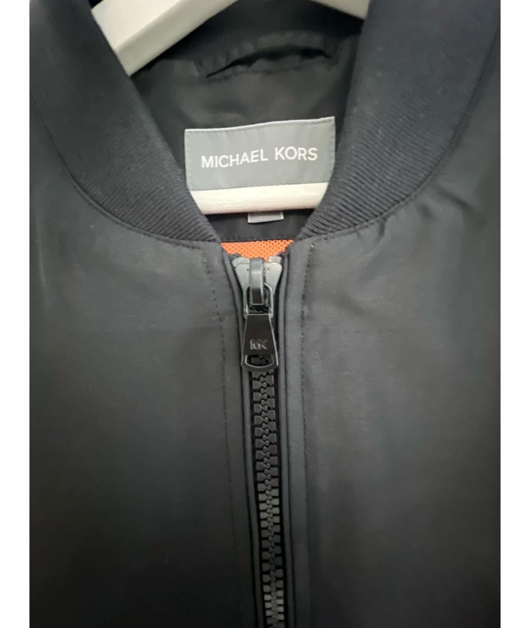 MICHAEL KORS Черная полиэстеровая куртка, фото 6
