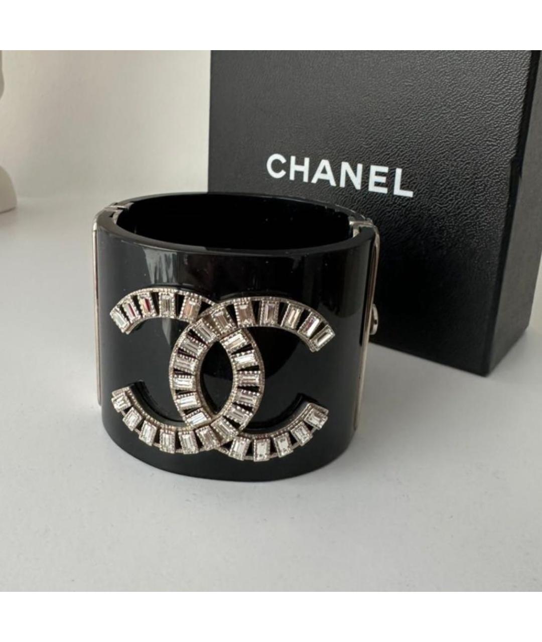 CHANEL Черный браслет, фото 5