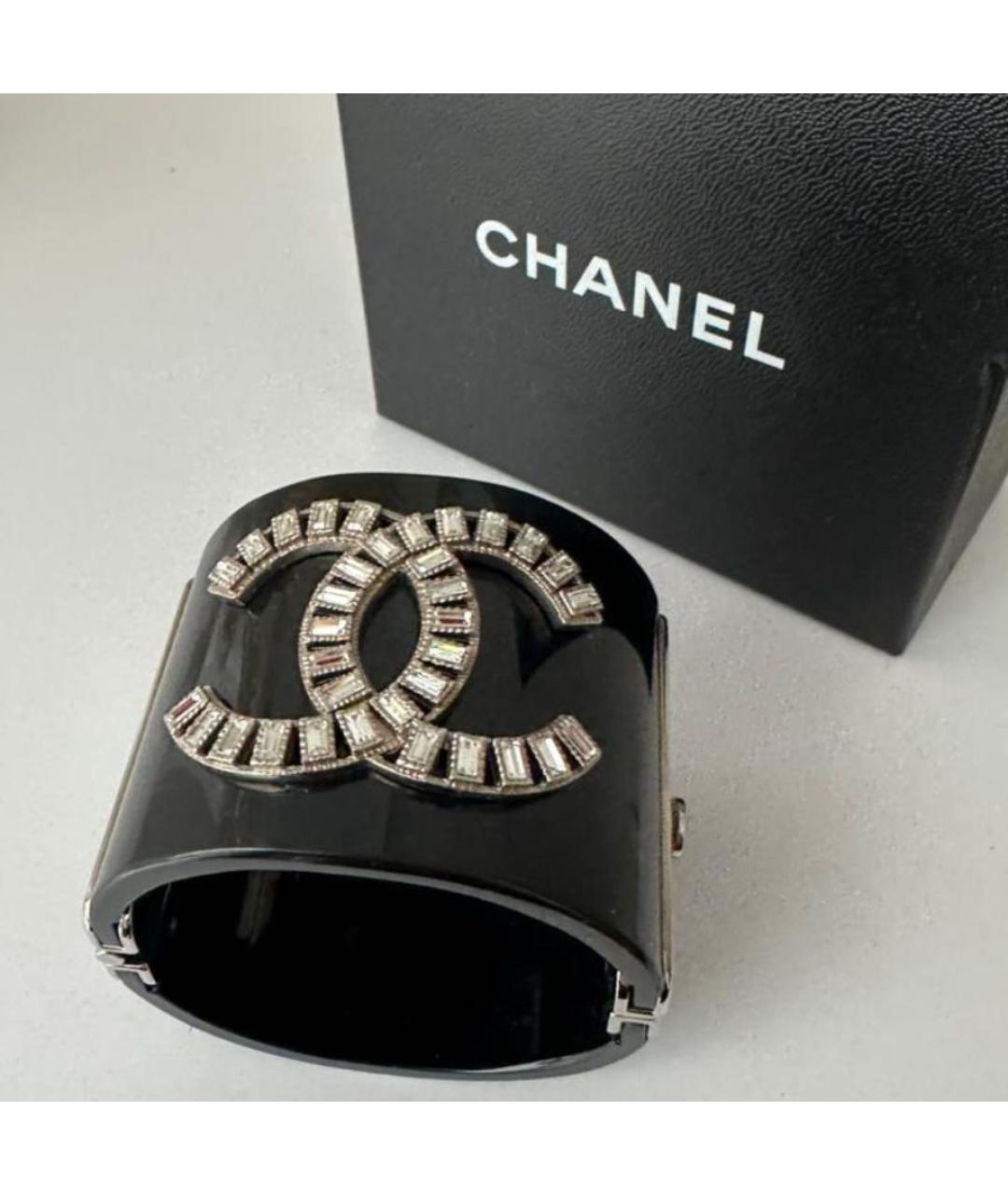CHANEL Черный браслет, фото 2