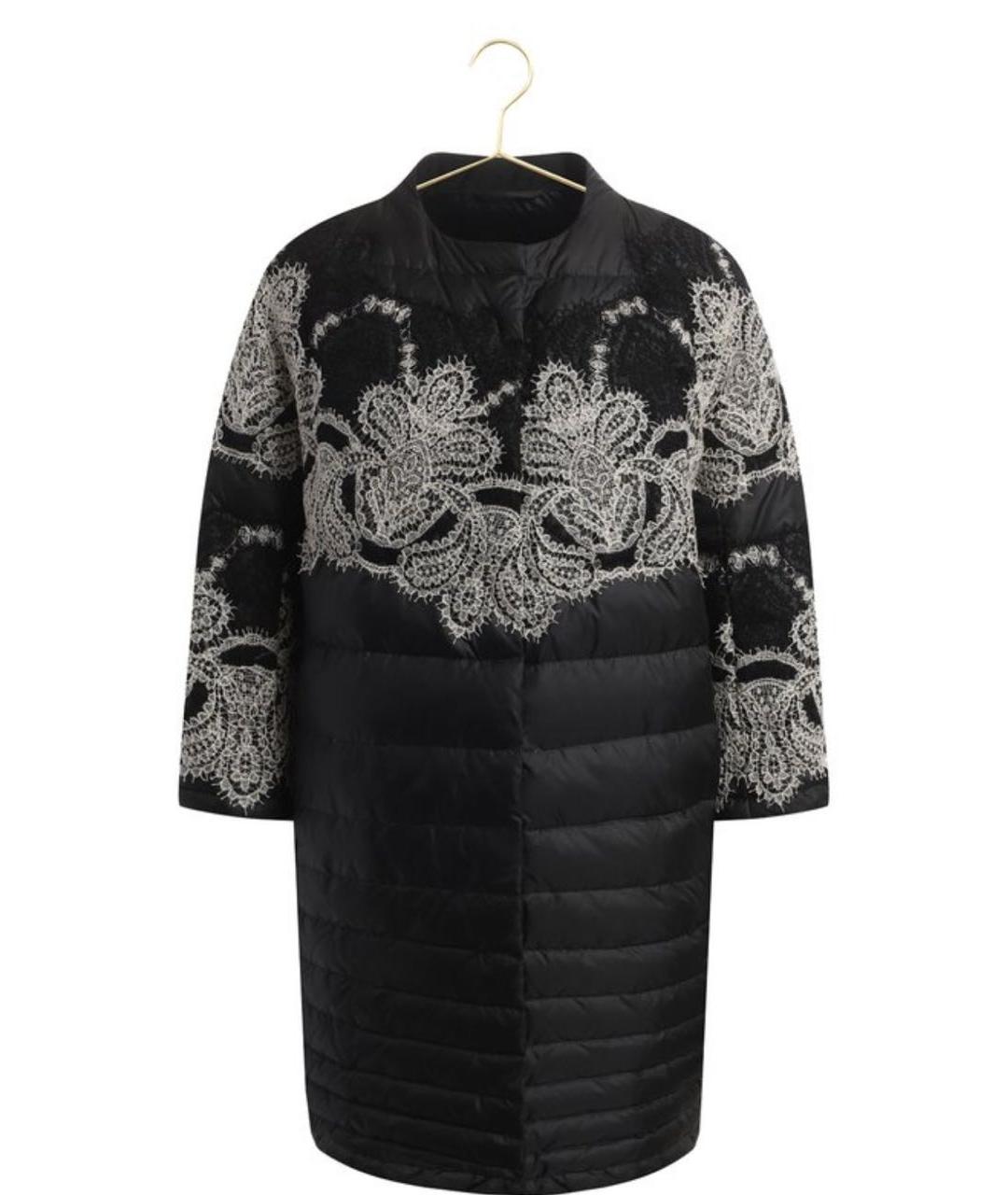 ERMANNO SCERVINO Черное пальто, фото 1