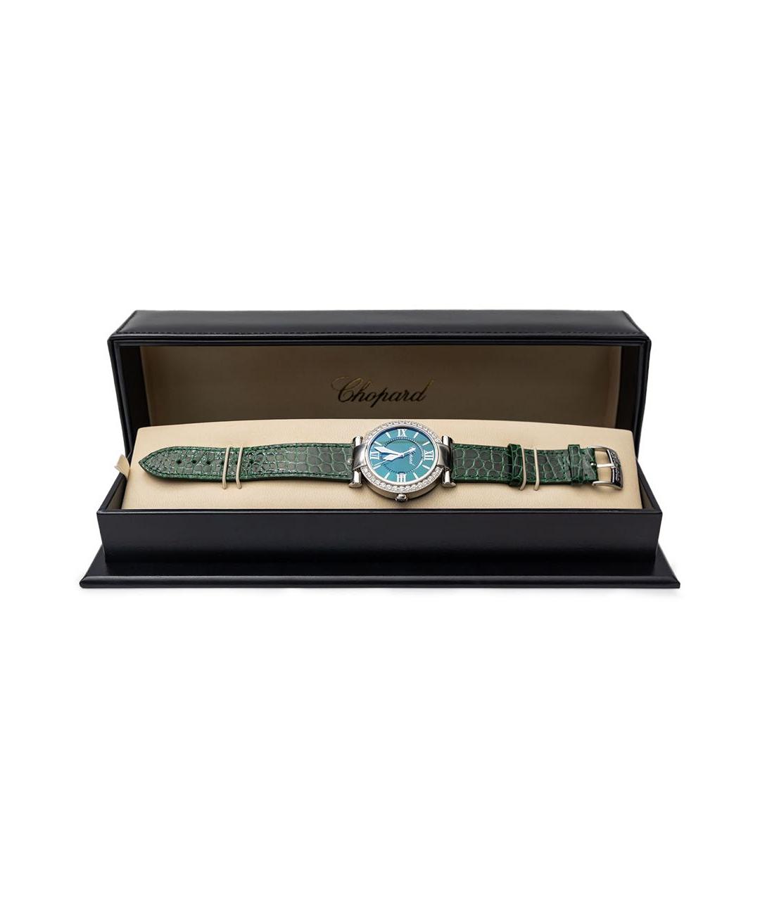 CHOPARD Зеленые часы, фото 6