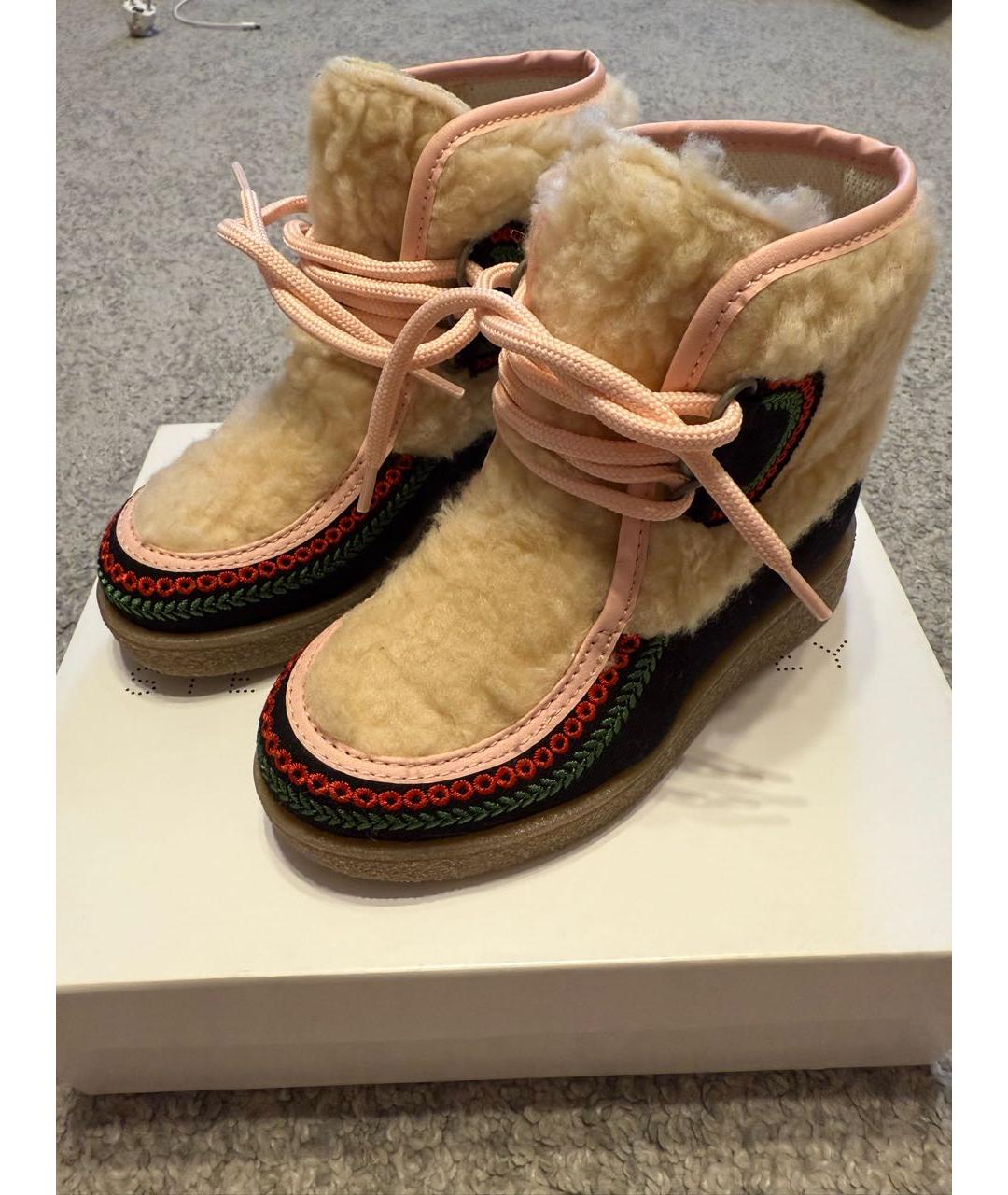 STELLA MCCARTNEY KIDS Текстильные ботинки, фото 3